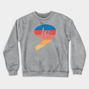 Comma La, Comma-la funny 2020 presidential election, pro biden, kamala harris design Crewneck Sweatshirt