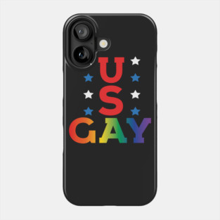 US Gay American LGBT Pride Phone Case