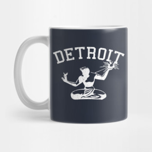 Spirit Of Detroit (vintage distressed look) Mug