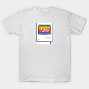 HELLO CLASSIC MAC T-Shirt