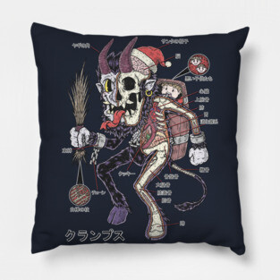 KRAMPUS ANATOMY Pillow