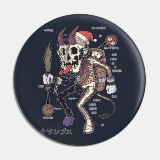 KRAMPUS ANATOMY Pin
