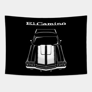Chevrolet El Camino SS 1970 - White Stripes Tapestry