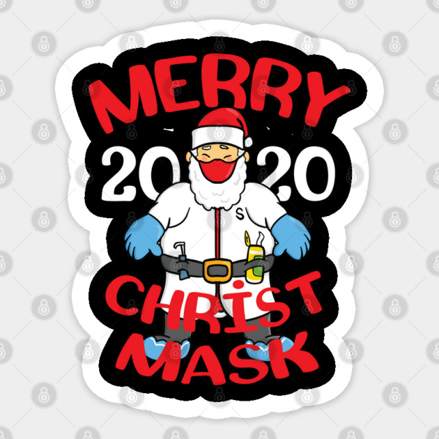 Merry Christmask 2020 Sticker by belownormal