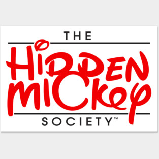 Original Red & Black HMS Logo Posters and Art