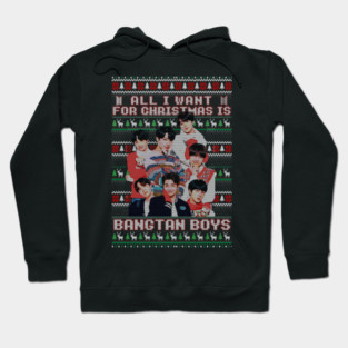 BTS Army - Ugly sweater Christmas funny Tee Hoodie