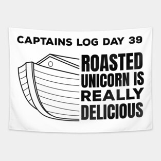 Funny God Jesus Religious Faith Pun Noah Meme Joke  Gift Tapestry