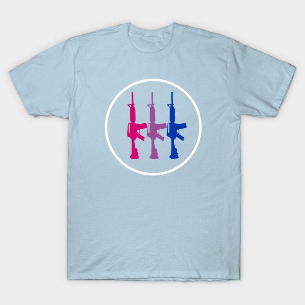Bisexual Pride Flag Rifles