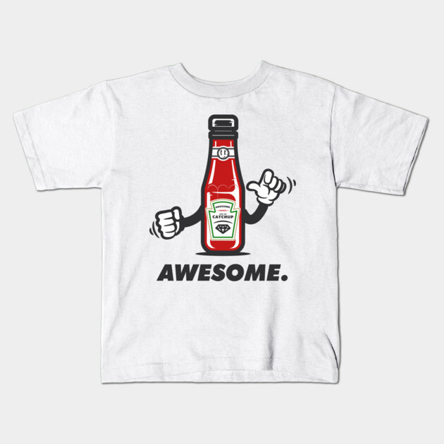 Awesome Sauce 3.0 Kids T-Shirt by JSNDMPSY