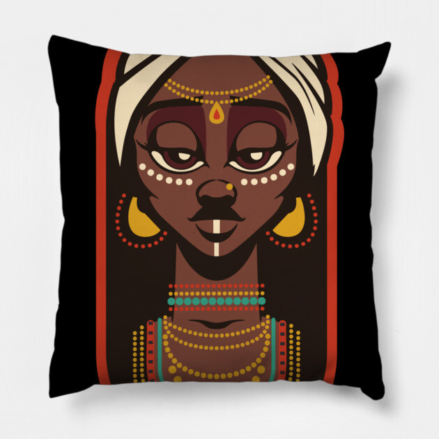 Queen Tee Pillow by JSNDMPSY