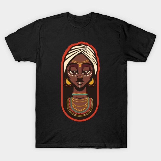 Queen Tee T-Shirt by JSNDMPSY