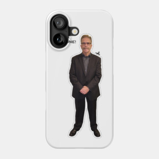 Cut out your very own FLAT RONNIE! Phone Case
