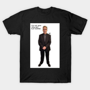 Cut out your very own FLAT RONNIE! T-Shirt