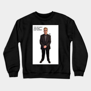 Cut out your very own FLAT RONNIE! Crewneck Sweatshirt