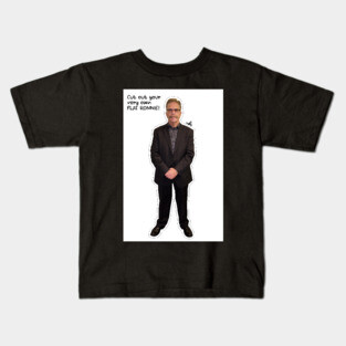 Cut out your very own FLAT RONNIE! Kids T-Shirt