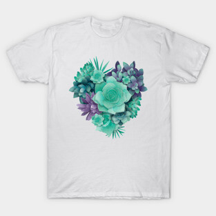 Succulent Love I // heart T-Shirt