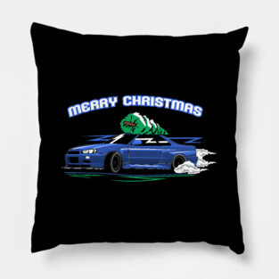 gtr skyline - drifting Pillow