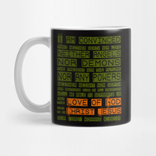 Love of God - Romans Scripture Tee Mug