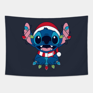 Ohana Christmas Holiday Tapestry