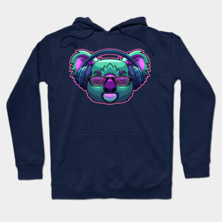 Bass Drop Koala Bear Hoodie