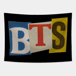 BTS - RansomNote Tapestry