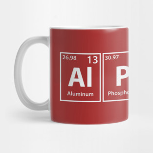 Alpine (Al-P-I-Ne) Periodic Elements Spelling Mug