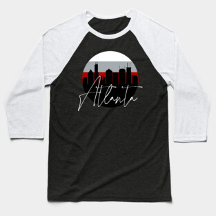ATL Skyline Baseball T-Shirt