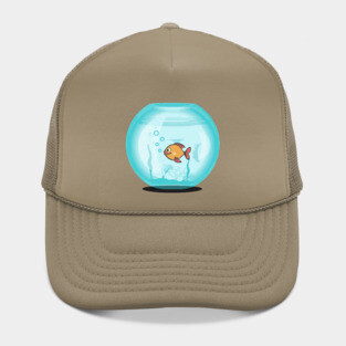 A Happy Goldfish Hat