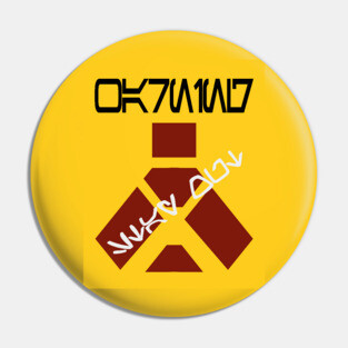 Warning - Stay Out Pin