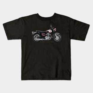 Kawasaki W800 15 red, sn Kids T-Shirt