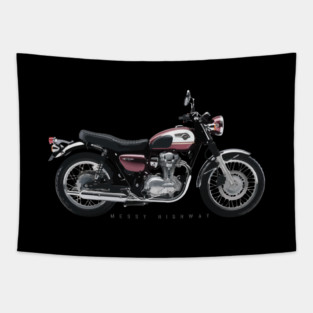 Kawasaki W800 15 red, sn Tapestry