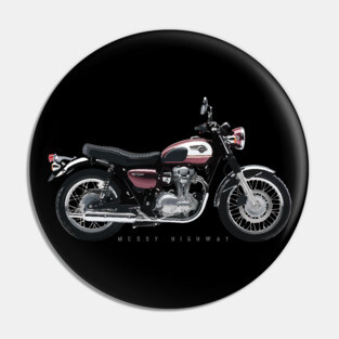 Kawasaki W800 15 red, sn Pin