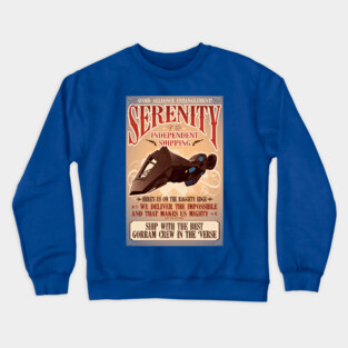 Firefly Serenity Shipping Crewneck Sweatshirt