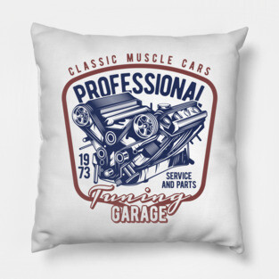 Professional Tuning Garage Pillow