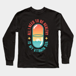 Vitamin Sea Long Sleeve T-Shirt