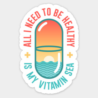 Vitamin Sea Sticker