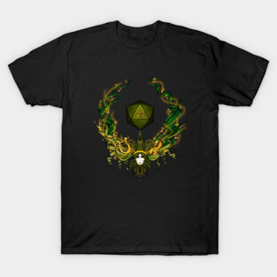 DnD bard symbol green T-Shirt