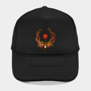 DnD bard symbol - red Hat