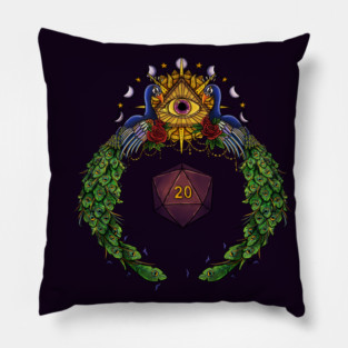 DnD Mollymauk symbol Pillow