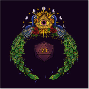 DnD Mollymauk symbol Posters and Art