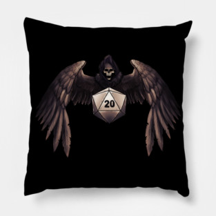 DnD death symbol Pillow