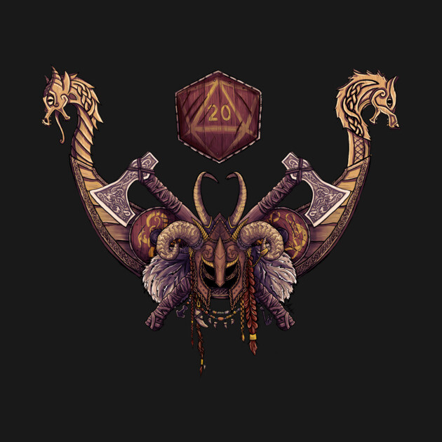 DnD fighter or barbarian symbol by Avalon