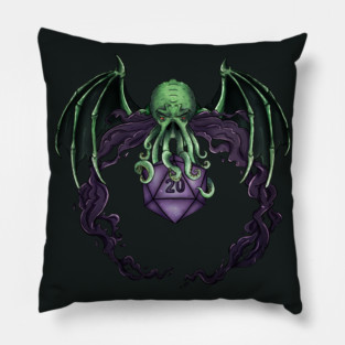 DnD warlock symbol Pillow