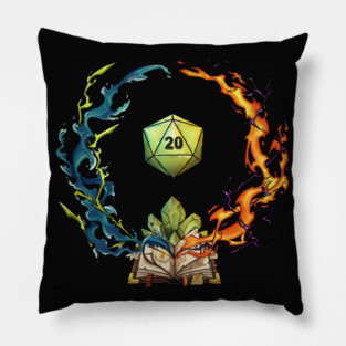 DnD wizard system Pillow