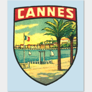 Cannes France Vintage Posters and Art