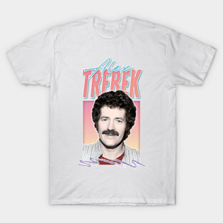 Alex Trebek /// Retro Vintage Aesthetic Fan Design T-Shirt