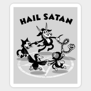 Hail Satan Magnet