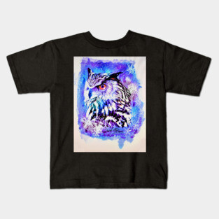 Snow Owl Kids T-Shirt