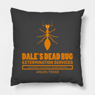 Dale's Dead Bug Pillow