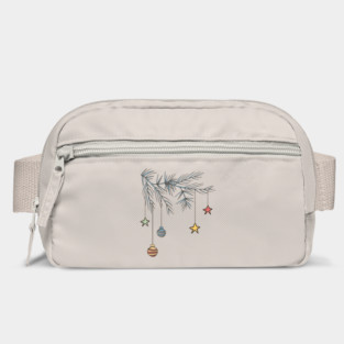 Classic Christmas: Retro Ornament Branch Bag